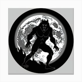 Werewolf Canvas Print