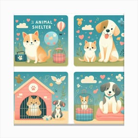 Animal Shelter Canvas Print