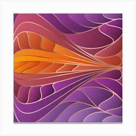 Art Nouveau Pattern 15 Canvas Print