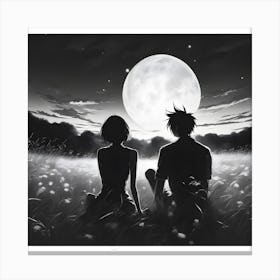 Full Moon Canvas Print