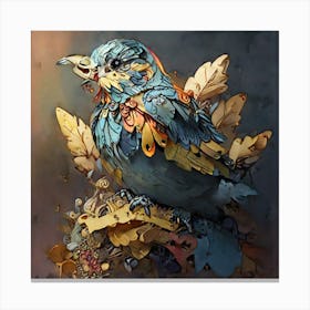 Bird Of The Forest Canvas Print