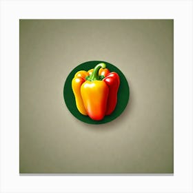 Red Peppers 6 Canvas Print
