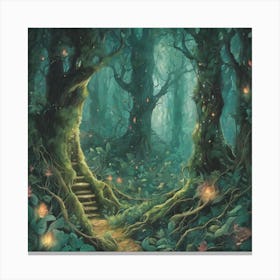 Fairy Forest Canvas Print