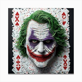 Joker Playing Cards 2 Canvas Print