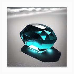 Blue Diamond Canvas Print