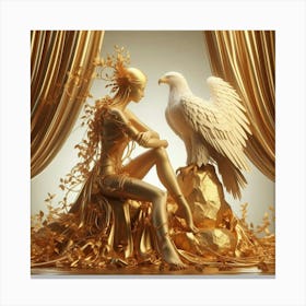 Golden Eagle Canvas Print