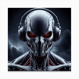 Cyborg 6 Canvas Print