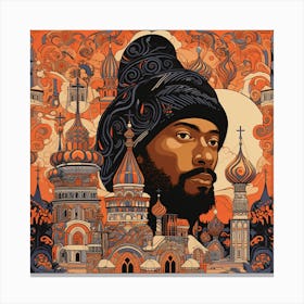 Man In A Turban Canvas Print