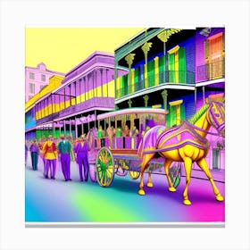 New Orleans Mardi Gras 11 Canvas Print