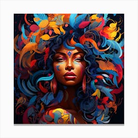 Afrofuturism 100 Canvas Print