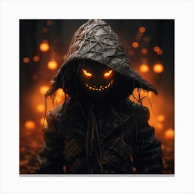 Halloween Jack O Lantern 1 Canvas Print