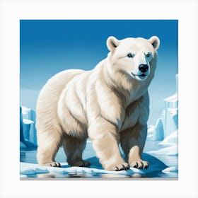 Polar Bear Canvas Print