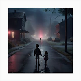 The Night Canvas Print