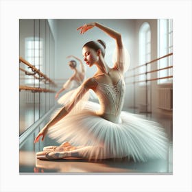 Ballet Dancers Canvas Print