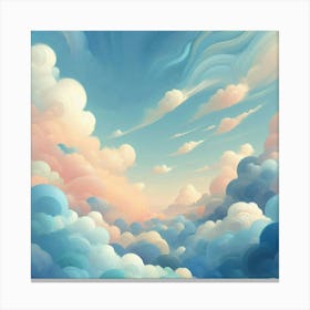 Clouds In The Sky 21 Canvas Print