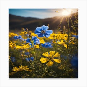 Wildflowers Canvas Print