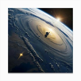 Earth'S Atmosphere Canvas Print