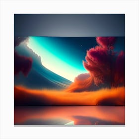 Abstract Painting 6 Canvas Print