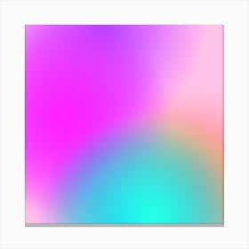 Abstract Pastel Background Canvas Print