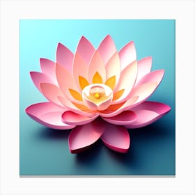 Lotus Flower 8 Canvas Print