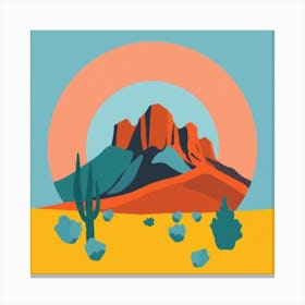 Arizona Desert Canvas Print