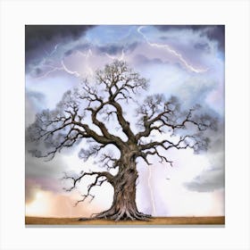 Lightning Tree 1 Canvas Print