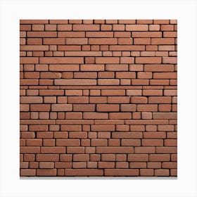 Brick Wall Texture Canvas Print