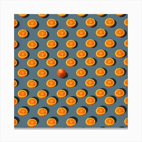 Abstract Oranges Canvas Print