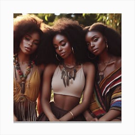 MELANTED QUEENS Canvas Print