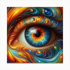 An eye 3 Canvas Print