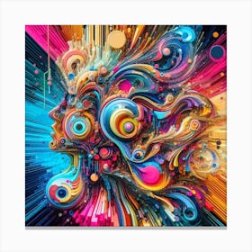 Abstract Painting 8 Canvas Print