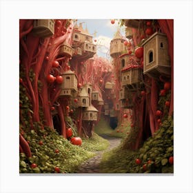 City Of Trees 1 Canvas Print