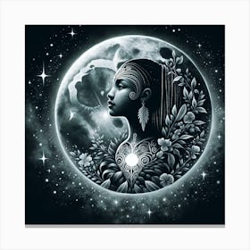 Artiphoria Maori Goddess Of Mot (5) Canvas Print