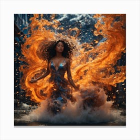 Fire Dance Canvas Print