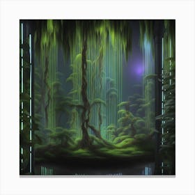 Star Wars Forest Canvas Print