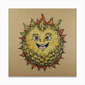 Pinecone Canvas Print