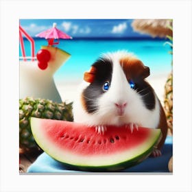 Tropical Fruit by M.C Guinea Canvas Print