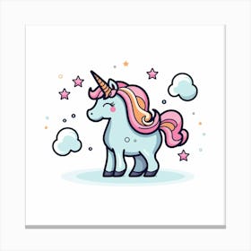 Unicorn 20 Canvas Print