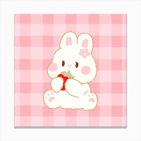 Kawaii Bunny 1 Canvas Print