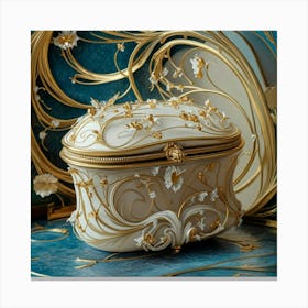 Gold Box Canvas Print