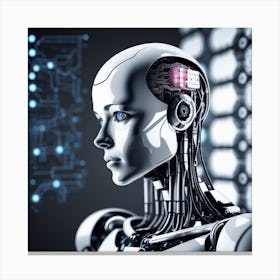 Cyborg 23 Canvas Print