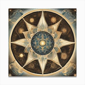 Divine energy Canvas Print