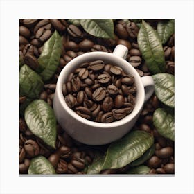 Coffee Beans 185 Canvas Print