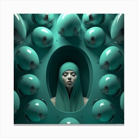 Lady Pod Canvas Print