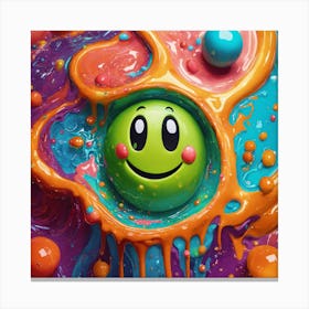 Smiley Face 5 Canvas Print