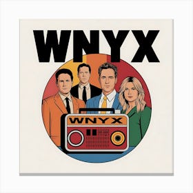 Wnyx Solid Canvas Print