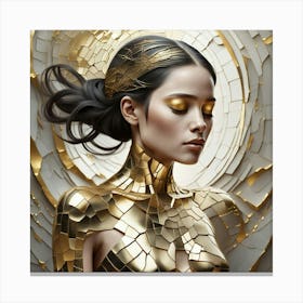 Golden Girl Canvas Print