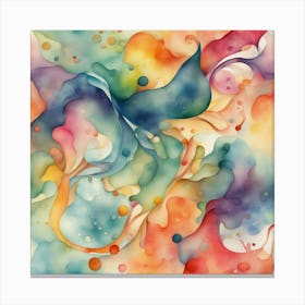 Watercolor Painting 1 Canvas Print