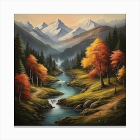 Autumn Landscape Canvas Print