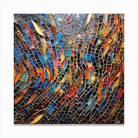 Mosaic Art 5 Canvas Print